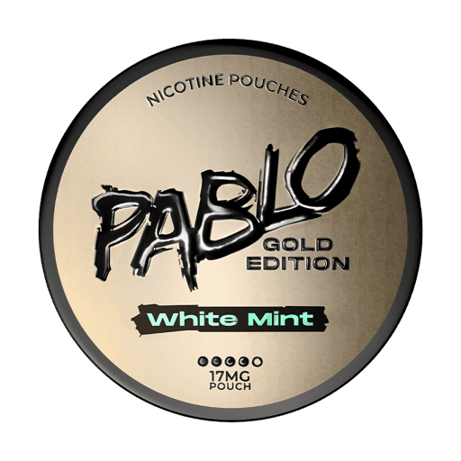 Pablo Gold Edition Nicotine Pouches White Mint 17mg