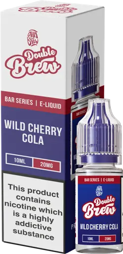 Ohm Brew Double Brew Bar Salts Wild Cherry Cola 5mg