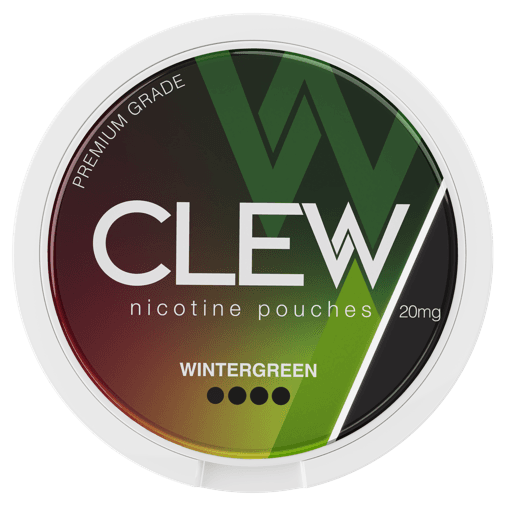 Clew Nicotine Pouches Wintergreen 20mg