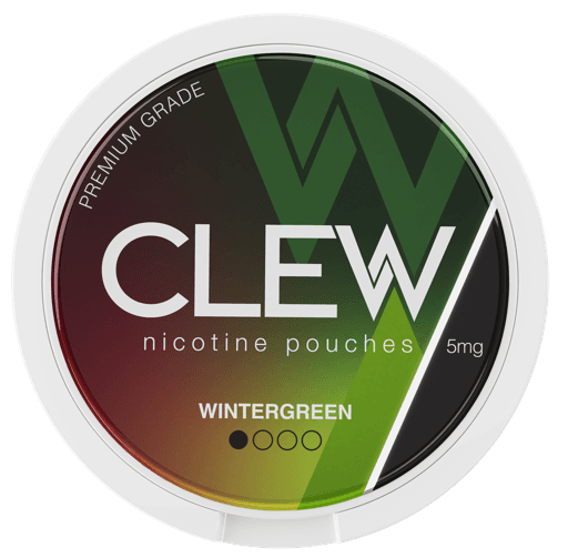 Clew Nicotine Pouches Wintergreen 5mg