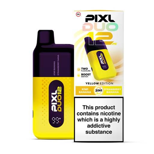 PIXL Duo 12 6K Prefilled Pod Vape Kit Yellow Edition
