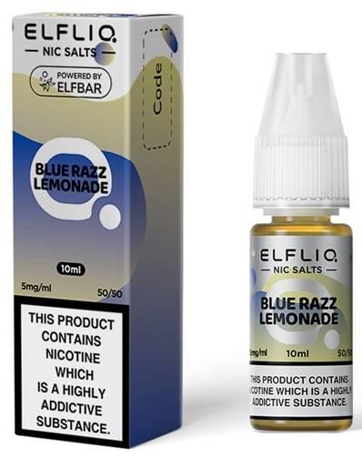 Elf Bar Elfliq Nic Salt E-Liquid Blue Razz Lemonade 5mg