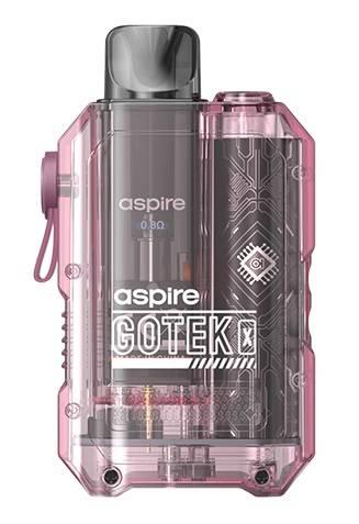 Aspire Gotek X Pod Kit Translucent Pink