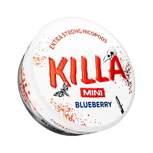 Killa Nicotine Pouches Blueberry Mini