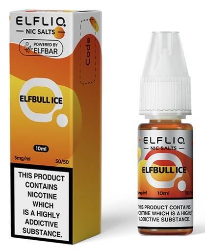Elf Bar Elfliq Nic Salt E-Liquid Elfbull Ice 5mg