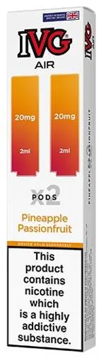IVG Air Prefilled Pod Pineapple Passionfruit
