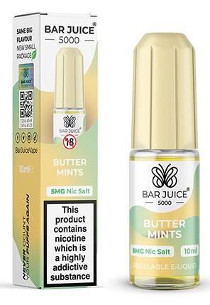 Bar Juice 5000 Nic Salt E-liquid Butter mints 5mg