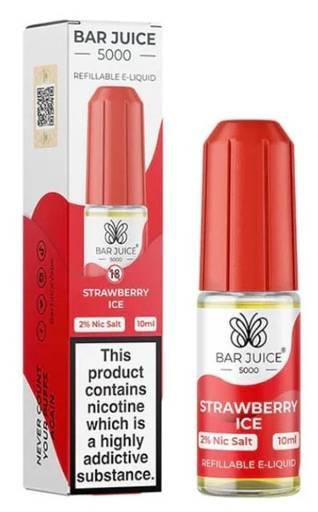 Bar Juice 5000 Nic Salt E-liquid Strawberry Ice 20mg