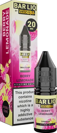 Zeus Juice Bar Liq Nic Salts Berry Lemonade 10mg