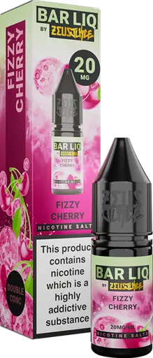 Zeus Juice Bar Liq Nic Salts Fizzy Cherry 10mg