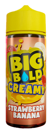 Big Bold Shortfill E-Liquids Strawberry Banana 100ml
