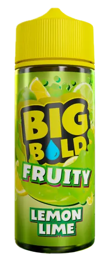 Big Bold Shortfill E-Liquids Lemon Lime 100ml
