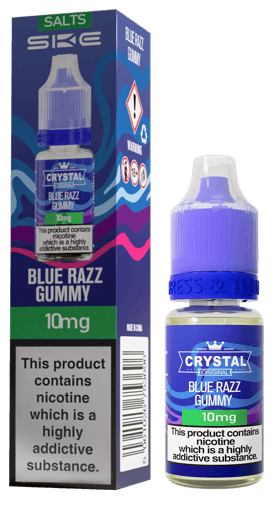 SKE Crystal Original Salts V2 Blue Razz Gummy 10mg