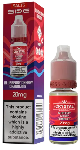 SKE Crystal Original Salts V2 Blueberry Cherry Cranberry 20mg