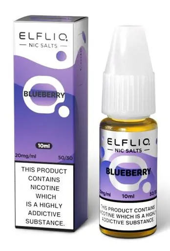 Elf Bar Elfliq Nic Salt E-Liquid Blueberry 20mg