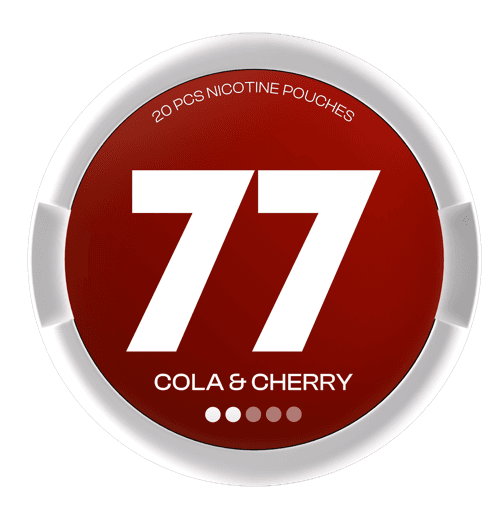 77 Nicotine Pouches Cola & Cherry 5.2mg