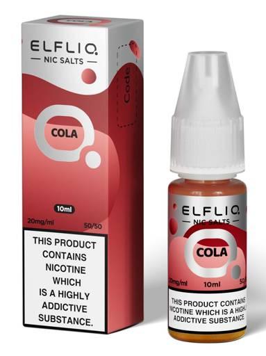 Elf Bar Elfliq Nic Salt E-Liquid Cola 20mg