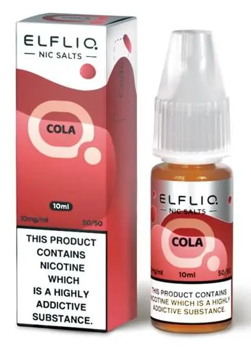Elf Bar Elfliq Nic Salt E-Liquid Cola 10mg