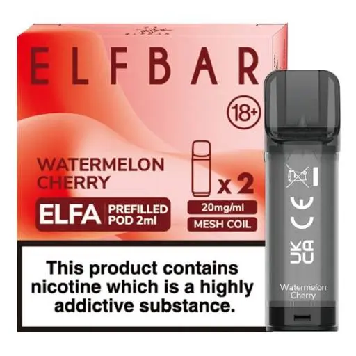 Elf Bar Elfa Prefilled Pods Watermelon Cherry