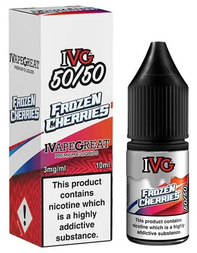 IVG 50/50 E-Liquids Frozen Cherries 3mg