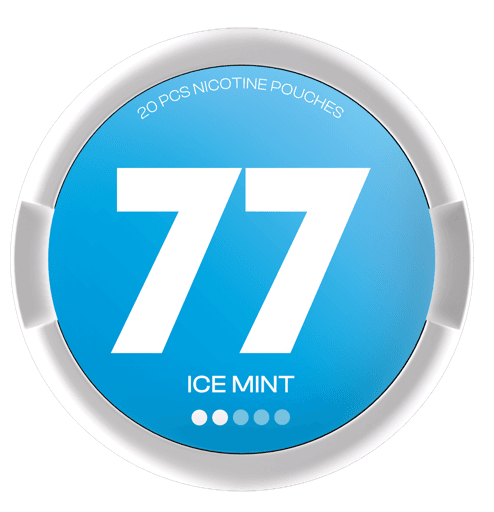 77 Nicotine Pouches Ice Mint 5.2mg