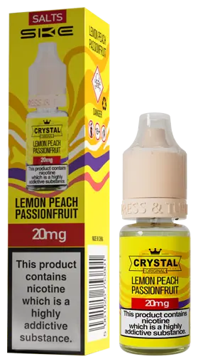 SKE Crystal Original Salts V2 Lemon Peach Passionfruit 20mg