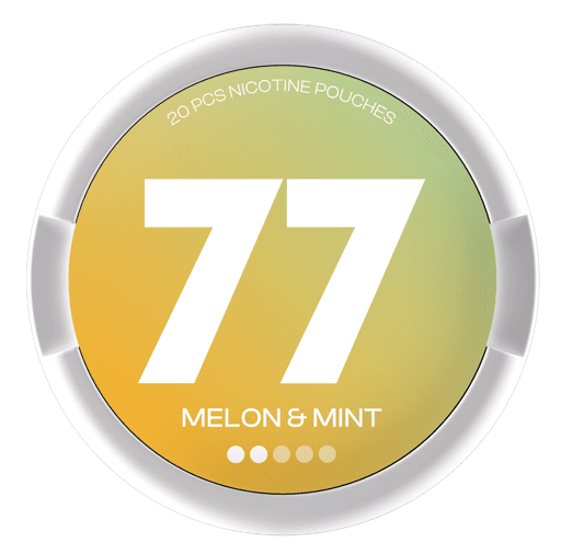 77 Nicotine Pouches Melon & Mint 5.2mg