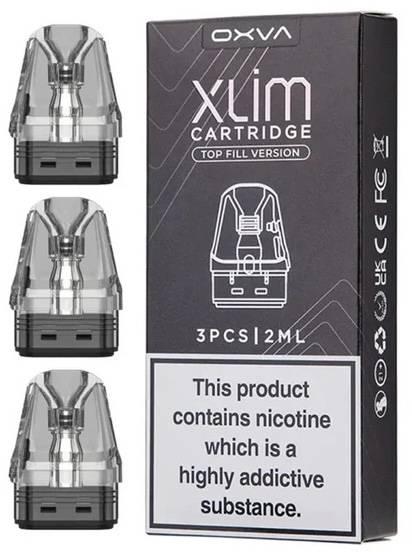 OXVA Xlim V3 Replacement Pod Cartridges Refillable Pods 0.6 ohm (3pk)