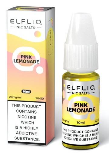 Elf Bar Elfliq Nic Salt E-Liquid Pink Lemonade 20mg
