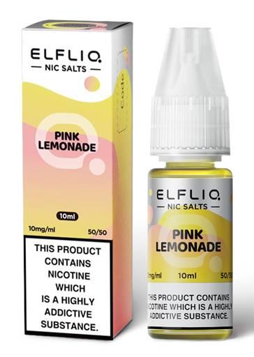 Elf Bar Elfliq Nic Salt E-Liquid Pink Lemonade 10mg