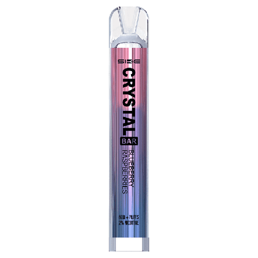 SKE Crystal Bar 600 Disposable Vape Blueberry Raspberries