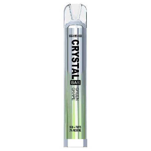SKE Crystal Bar 600 Disposable Vape Green Grape
