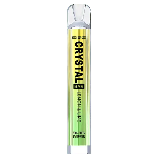 SKE Crystal Bar 600 Disposable Vape Lemon And Lime