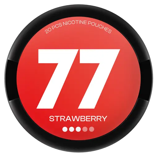 77 Nicotine Pouches Strawberry 10.4mg