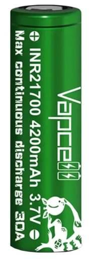Vapcell P42A 21700 30A 4200mah Battery Vapcell P42A 21700 4200mah
