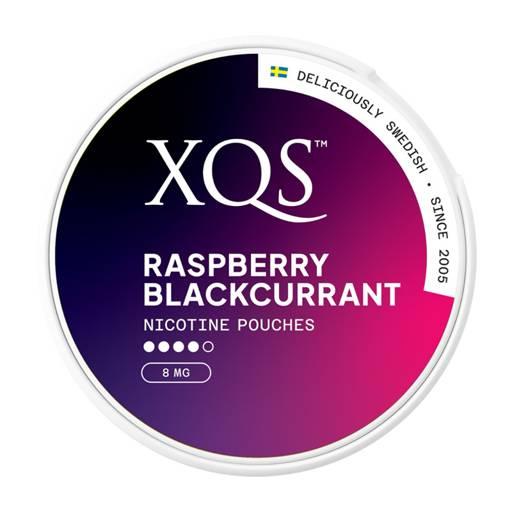 XQS Nicotine Pouches Raspberry Blackcurrant 8mg